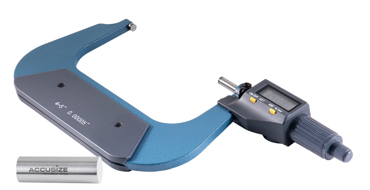 2-Key Electronic Digital Outside Micrometers w/ Output