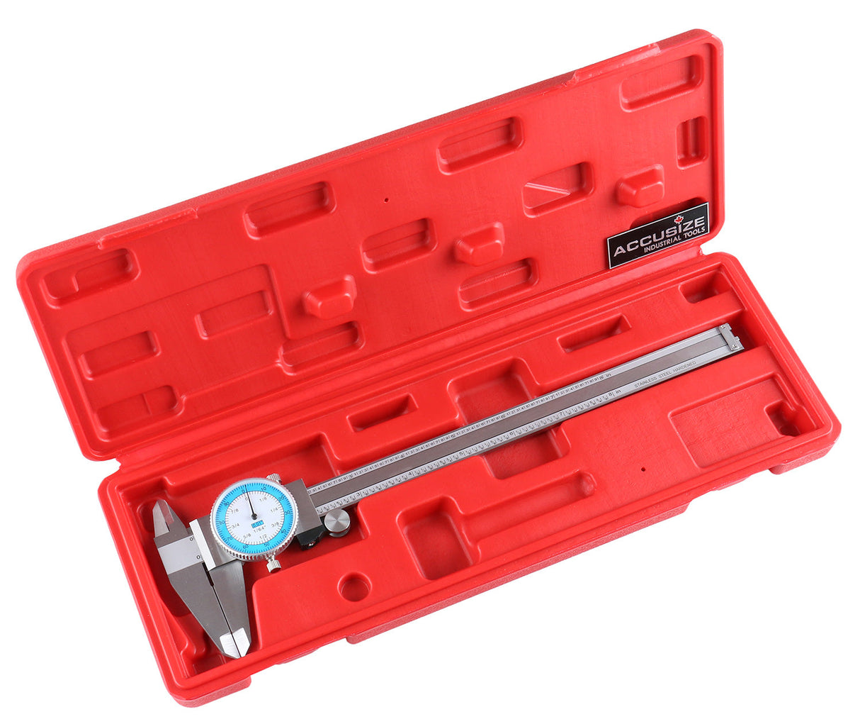 Stain Steel Dial Caliper, Fractional