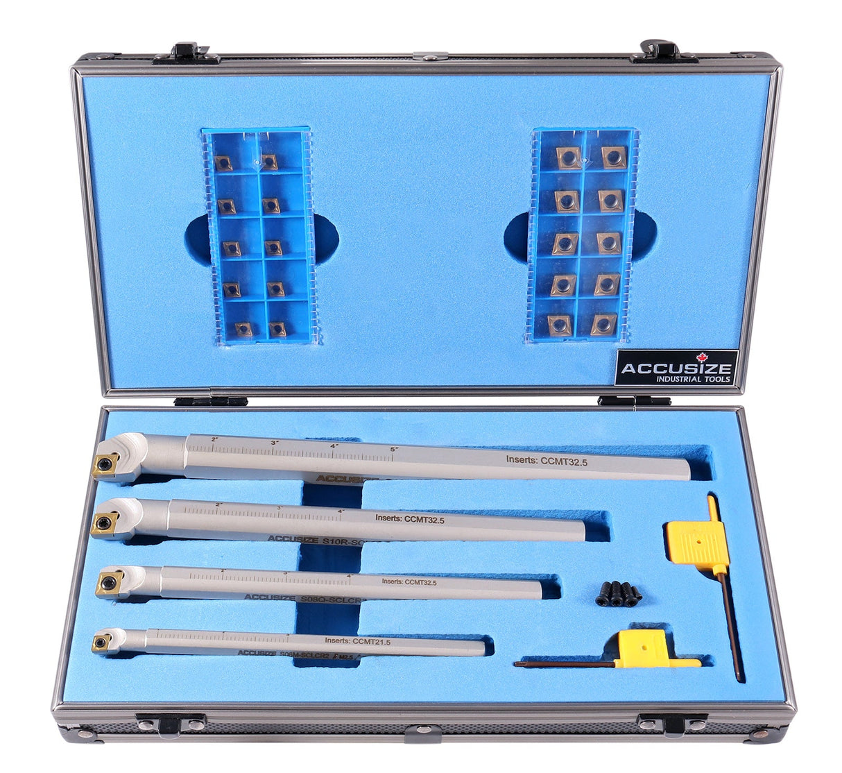 P252-S410, SCLCR 31 ps/set Indexable Boring Bars with 20 pieces CCMT Inserts