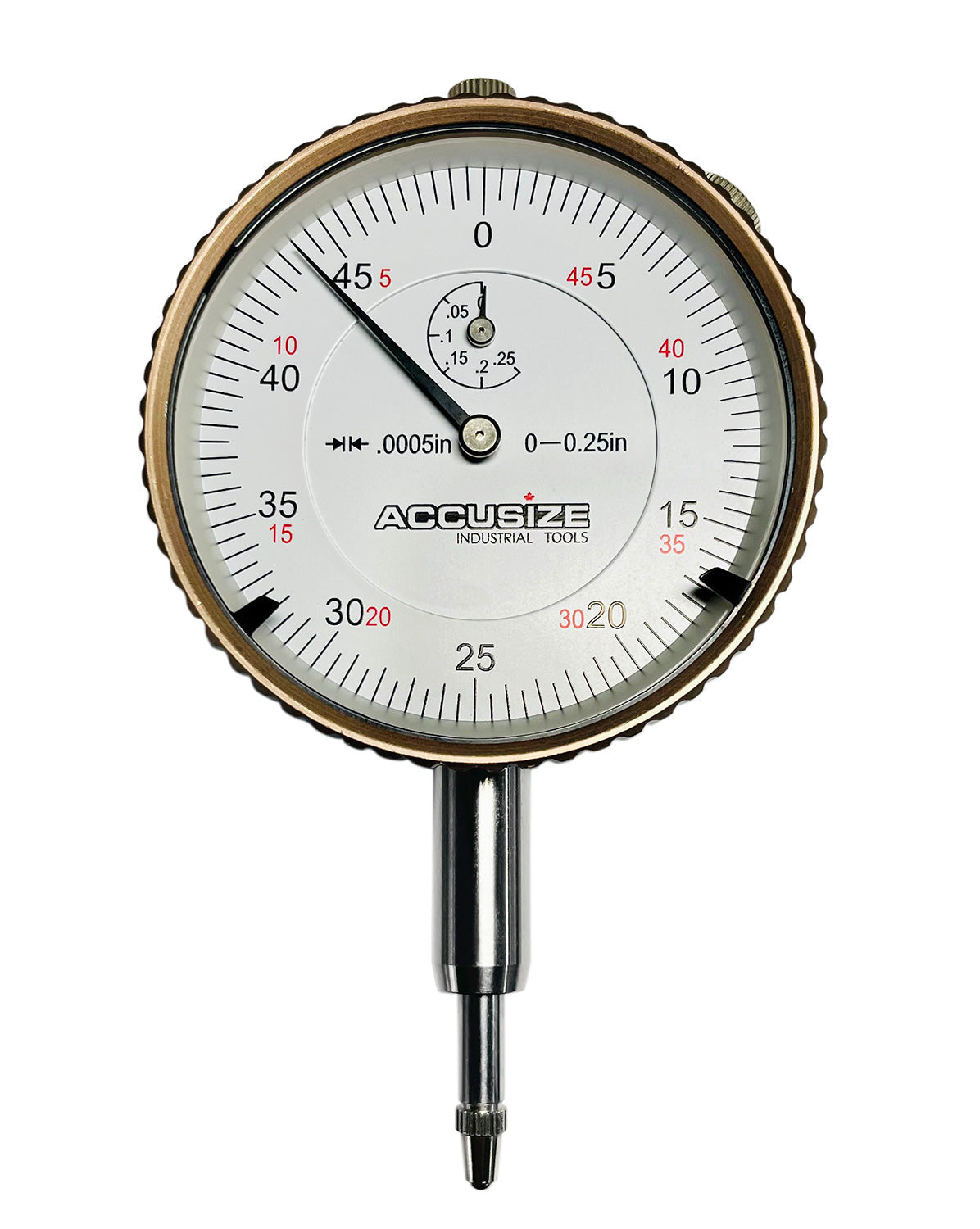 Dial Indicators , AGD2 Style, with Back Lug