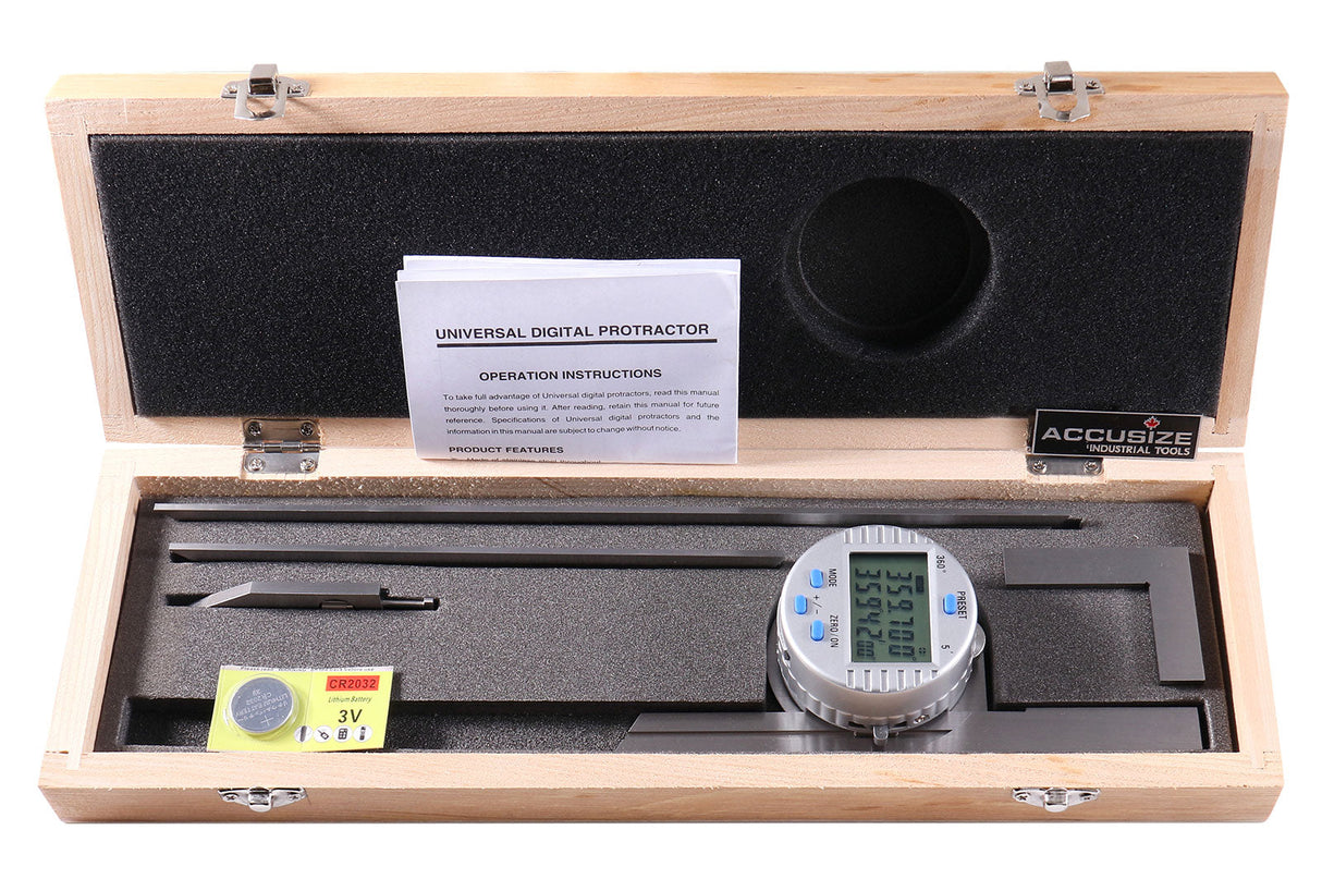 S907-C885, Electronic Digital Universal Bevel Protractors