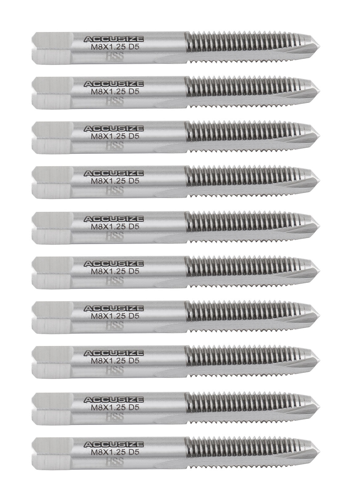 HSS Metric Spiral Flute Point Point Taps