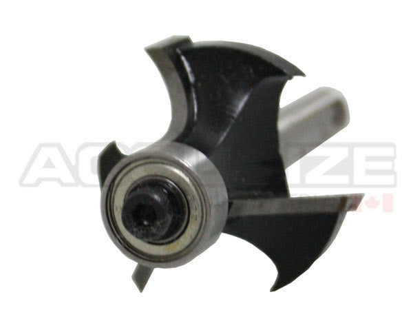 WP24-3001, 24PS/SET ROUTER BITS WITH 3 CUTTING EDGES, SHANK 1/2"