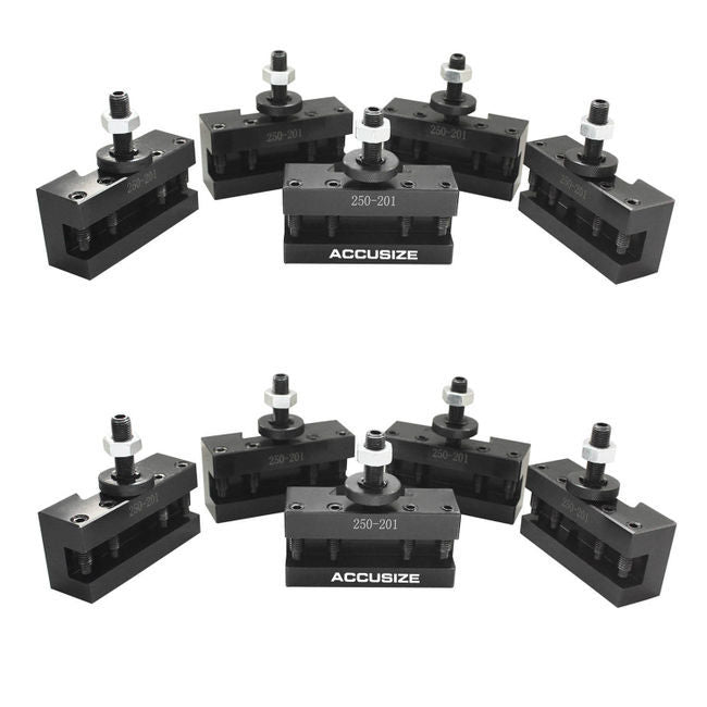 0250-0201XLx10, 10 Pcs of Type 201XL BXA Turning and Facing Holder, Quick Change Tool Holder