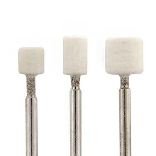 Mounted Felt Bobs, Cylinders (1/4, 3/8, 1/2 Dia.)- 1/8" Shank