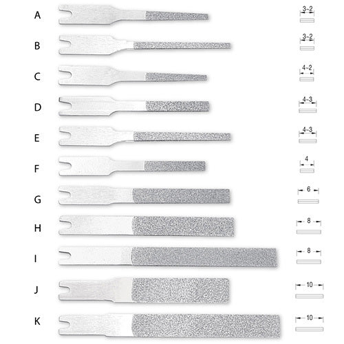 Turbo Lap Diamond Files