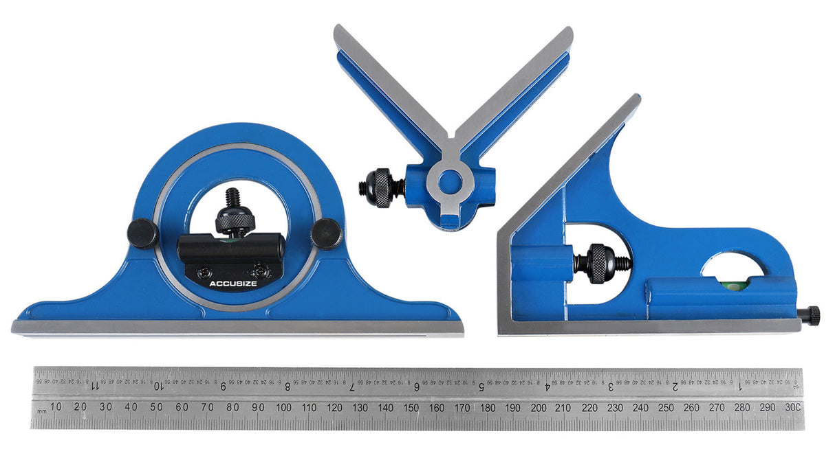 4R, E/M Combination Square Ruler Sets