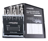 H.S.S. Tap & Drill Sets (NF, NC and Metric)