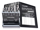 H.S.S. Tap & Drill Sets (NF, NC and Metric)