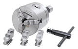 R8 Precision Lathe Chucks, 3-Jaw Self-Centering Scroll