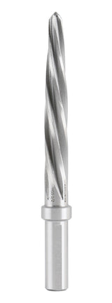 H.S.S. Aligning Reamer, Spiral Flute, 3/8" Straight Shank with 3-Equal Flat
