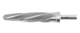 H.S.S. Aligning Reamer, Spiral Flute, 3/8" Straight Shank with 3-Equal Flat