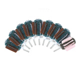 Mini Mounted Abrasive Buff 9-Piece All Grit Set