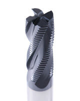 Fine Tooth, TiAlN Coated, M42-8% Cobalt Roughing End Mills