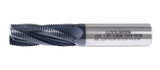 Fine Tooth, TiAlN Coated, M42-8% Cobalt Roughing End Mills