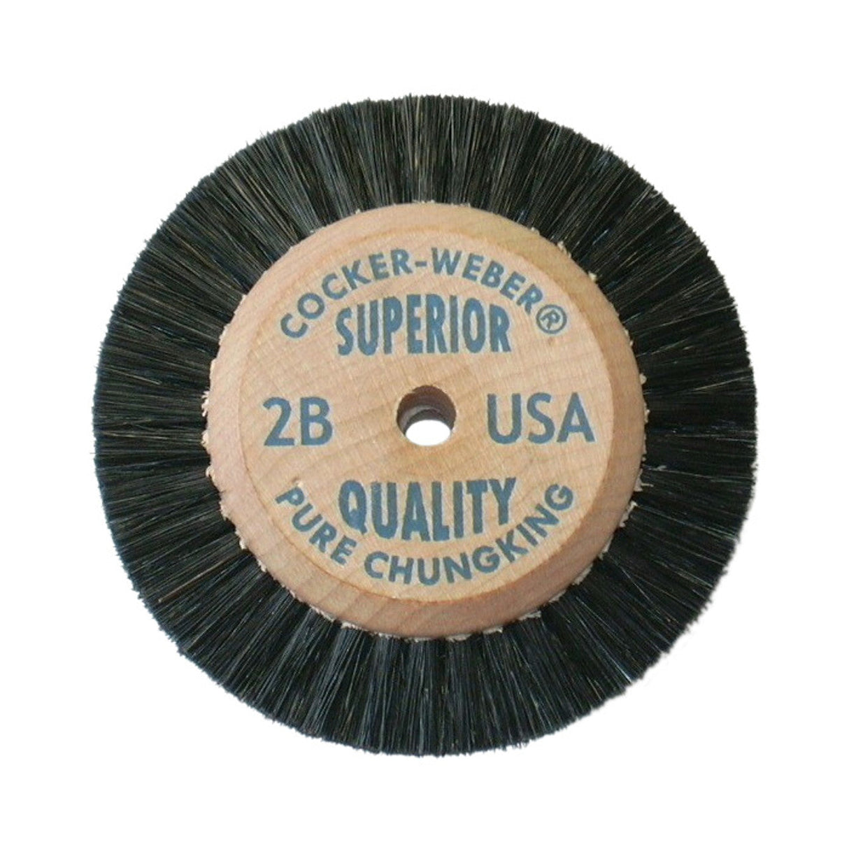 Cocker-Weber #2B Superior Wood Hub Wheel Brush - #73 SC