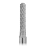 Solid Carbide Burs, 1-1/2" Long, 1/8" Shank