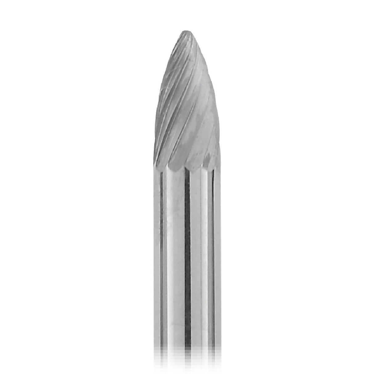 Solid Carbide Burs, 1-1/2" Long, 1/8" Shank