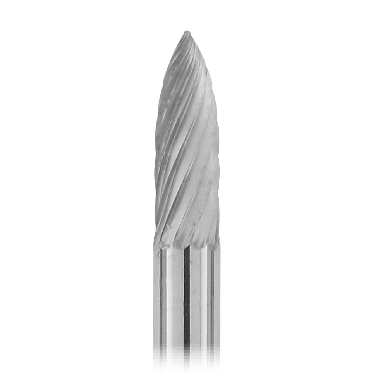 Solid Carbide Burs, 1-1/2" Long, 1/8" Shank