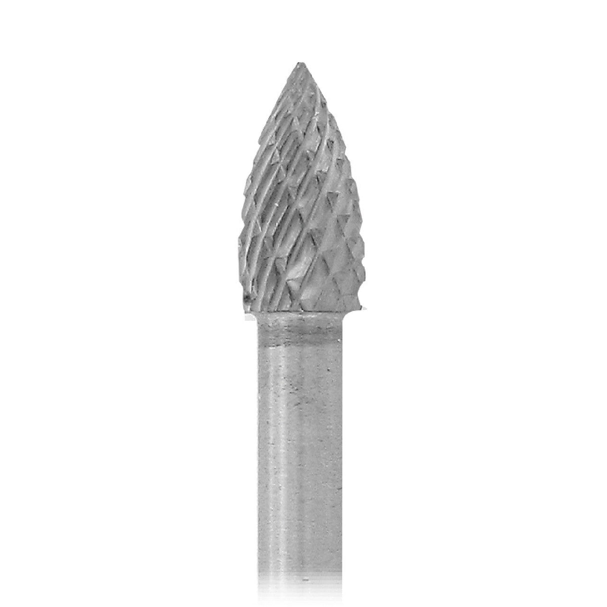 Solid Carbide Burs, 1-1/2" Long, 1/8" Shank