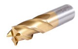 H.S.S. End Mills, TIN Coated, 4 Flute