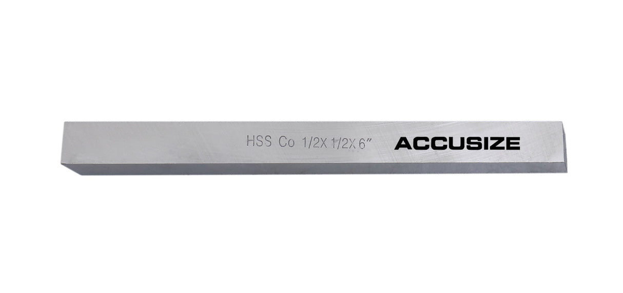 M35 (H.S.S. +5% ) Cobalt Lathe Tool Bits - Ground for Heavy Cuts on Casting and Forgings