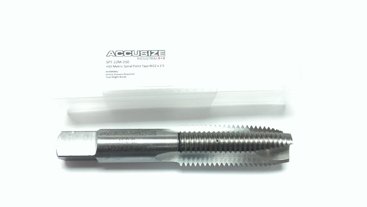 HSS Metric Spiral Flute Point Point Taps
