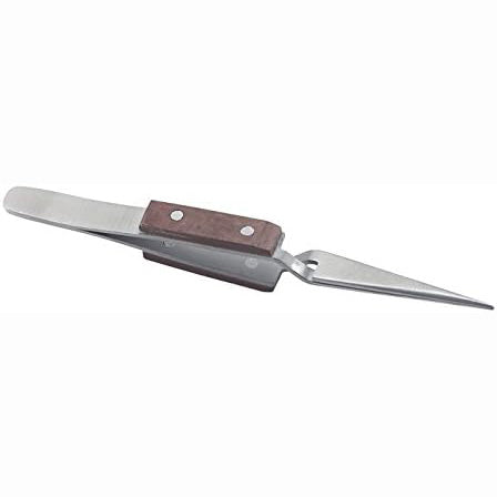 Cross-Locking Pointed 4-3/4" Tweezers