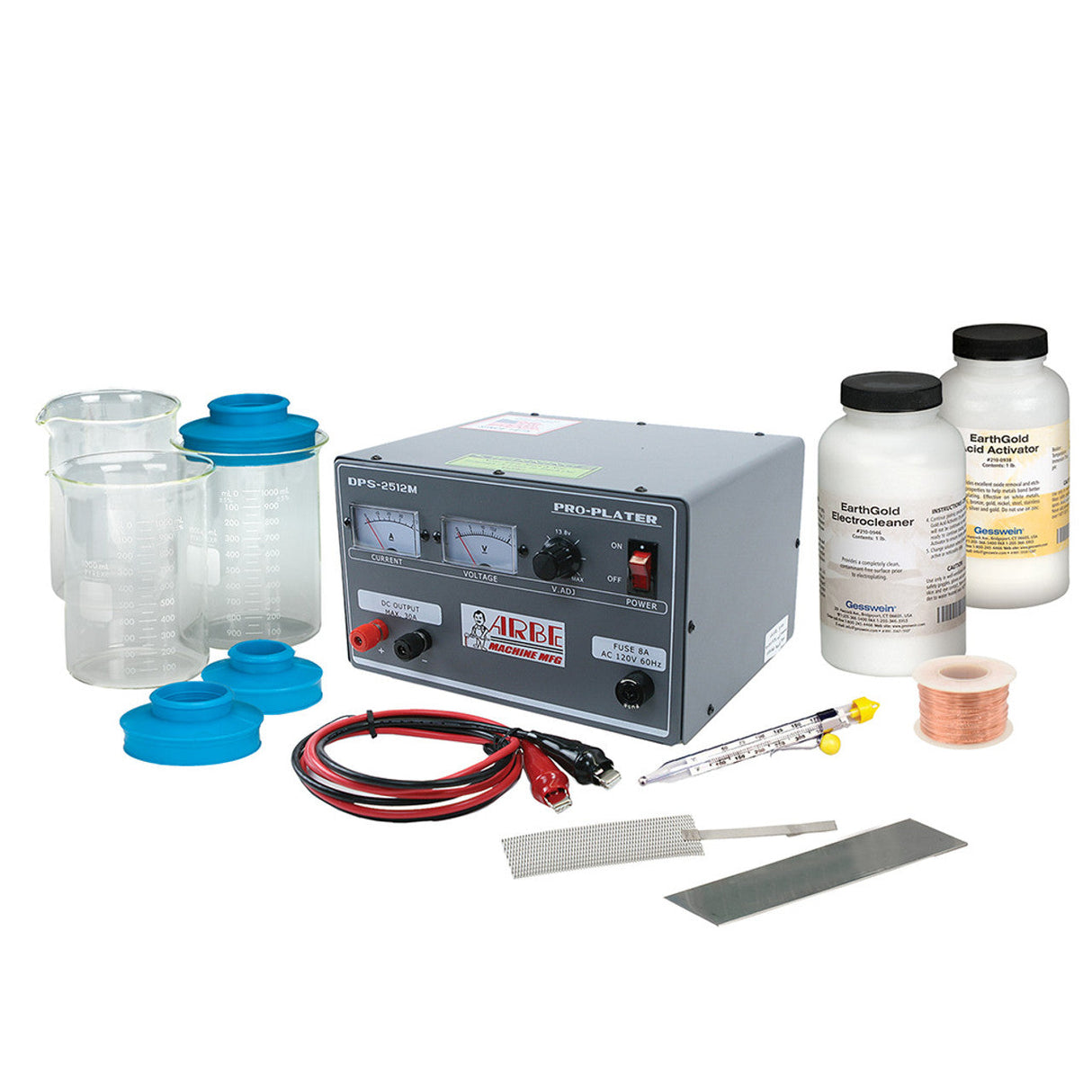 Gesswein Plating Kit without Rhodium