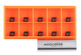 Carbide inserts, CVD Coating, CCMT, Black/Yellow, 10 ps/box
