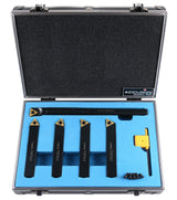 1/2" 5 pc/set Indexable Turning Tool Set (4 Pc Turning + 1 Pc Boring), 2386-0012