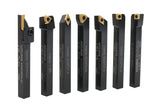 7 Pieces/Set, Indexable Carbide Turning Tools