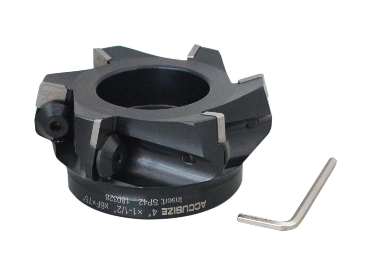 75 Degree Indexable Face Milling Cutter