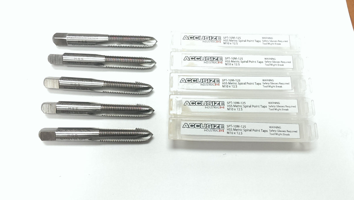 HSS Metric Spiral Flute Point Point Taps