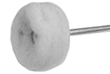 Mounted Soft Felt Wheel Buffs, 3/32" Shank