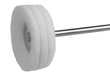 Mounted Soft Felt Wheel Buffs, 3/32" Shank