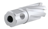 Carbide Tipped Annular Cutter with One-Touch Shank CBN Ground, ANSI Standard, Cutting Depth: 1" or 2"