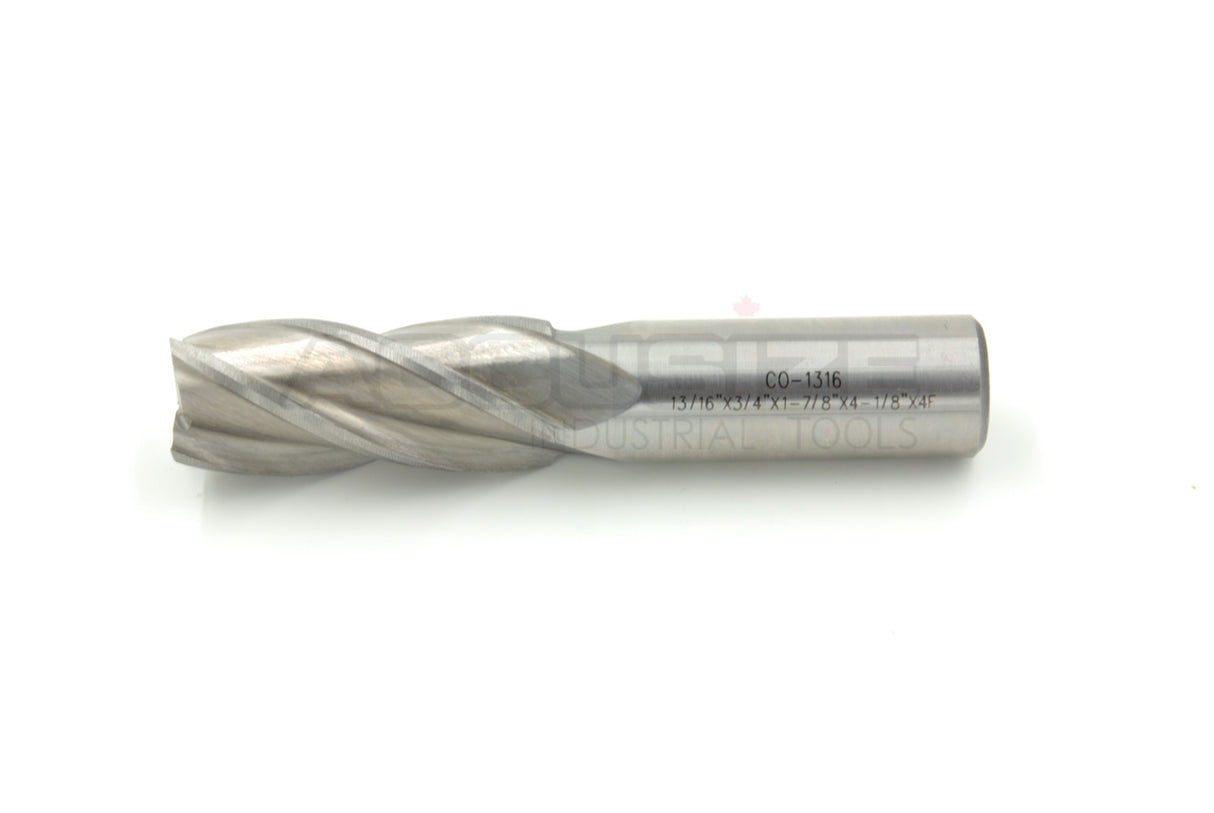 M42-8% Premium Cobalt End Mills, 4 Flute