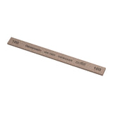 Gesswein® Diemaker Stones - Rectangle 1/2" x 1/8" x 6" (Pkg. of 12)