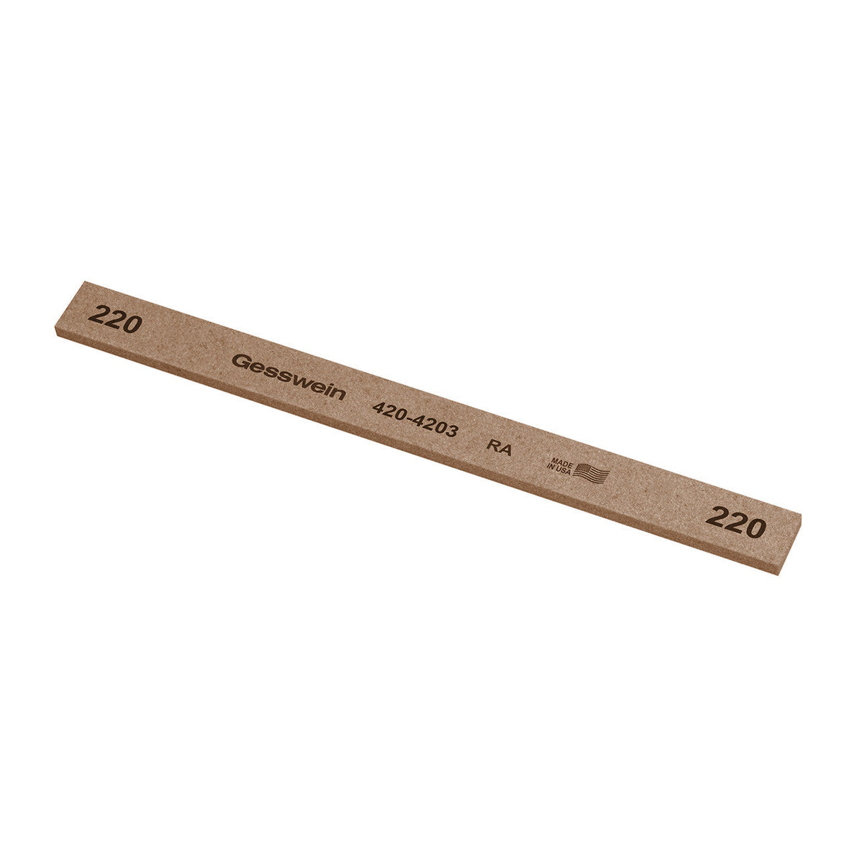 Gesswein® RA Stones Rectangle 1/2" x 1/8" x 6" (Pkg. of 12)