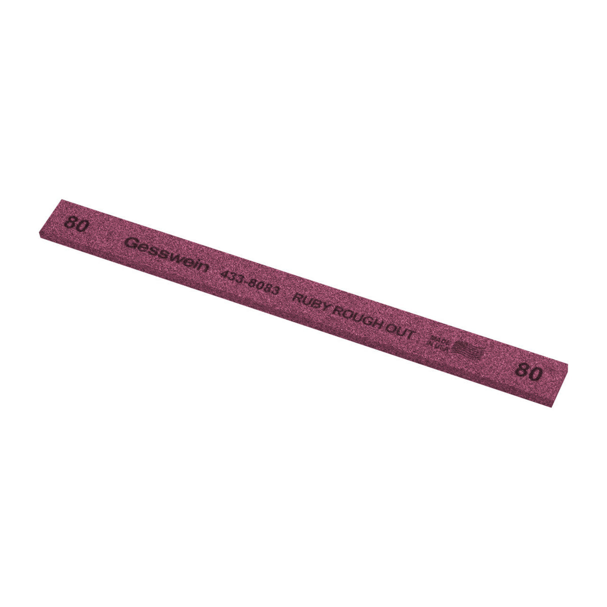 Gesswein® Ruby Rough-Out Stones 1/2" x 1/8" x 6"