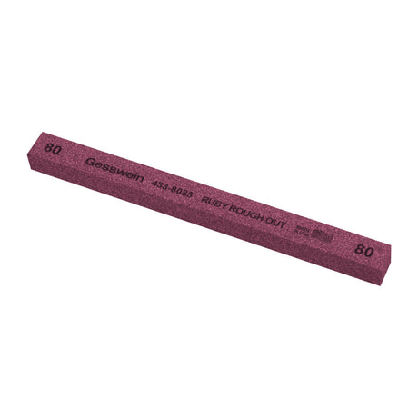 Gesswein® Ruby Rough-Out Stones 1/2" x 1/2" x 6"