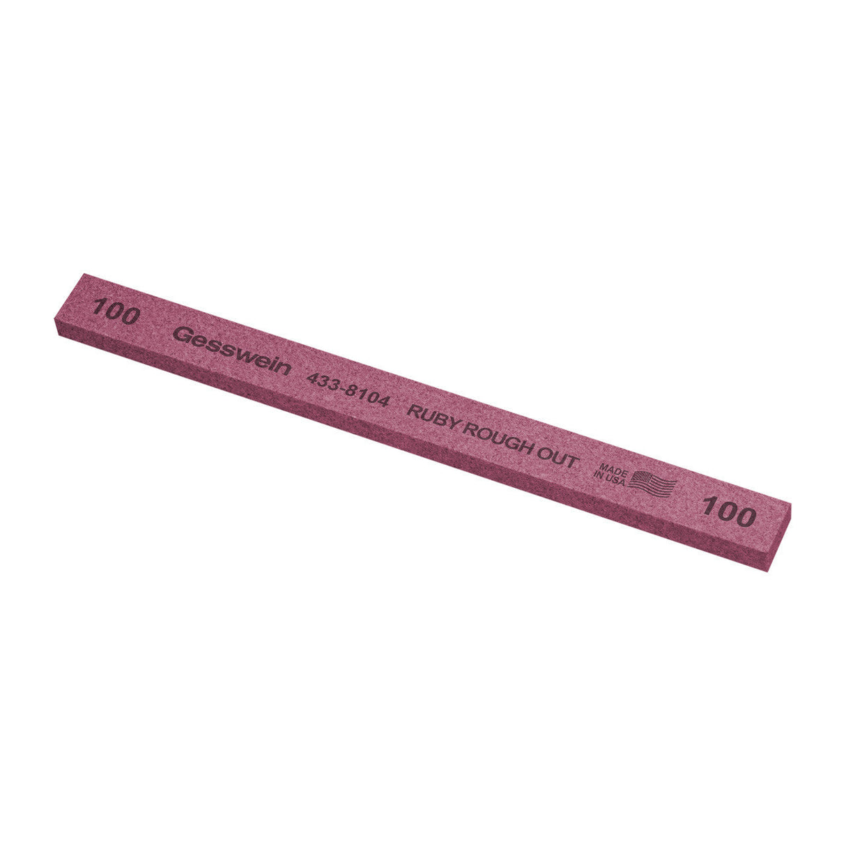 Gesswein® Ruby Rough-Out Stones 1/2" x 1/4" x 6"