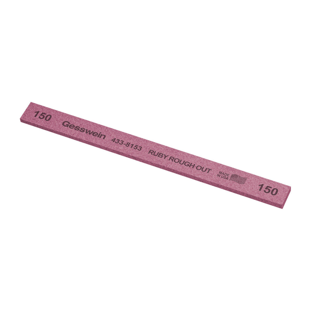 Gesswein® Ruby Rough-Out Stones 1/2" x 1/8" x 6"