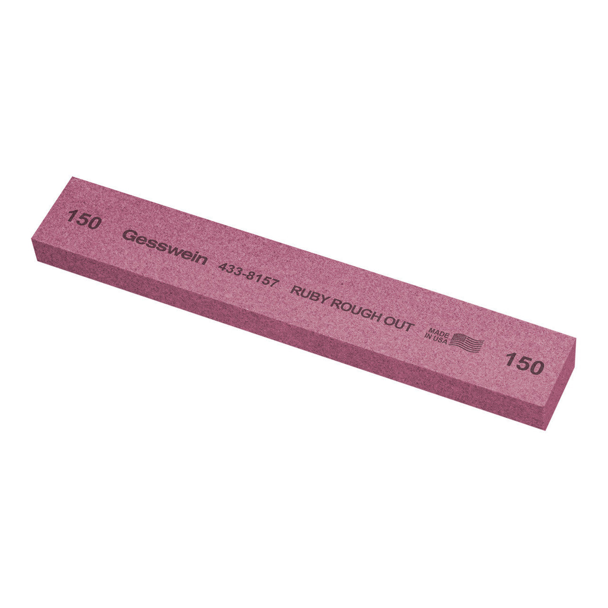 Gesswein® Ruby Rough-Out Stones 1" x 1/2" x 6" (Pkg. of 6)