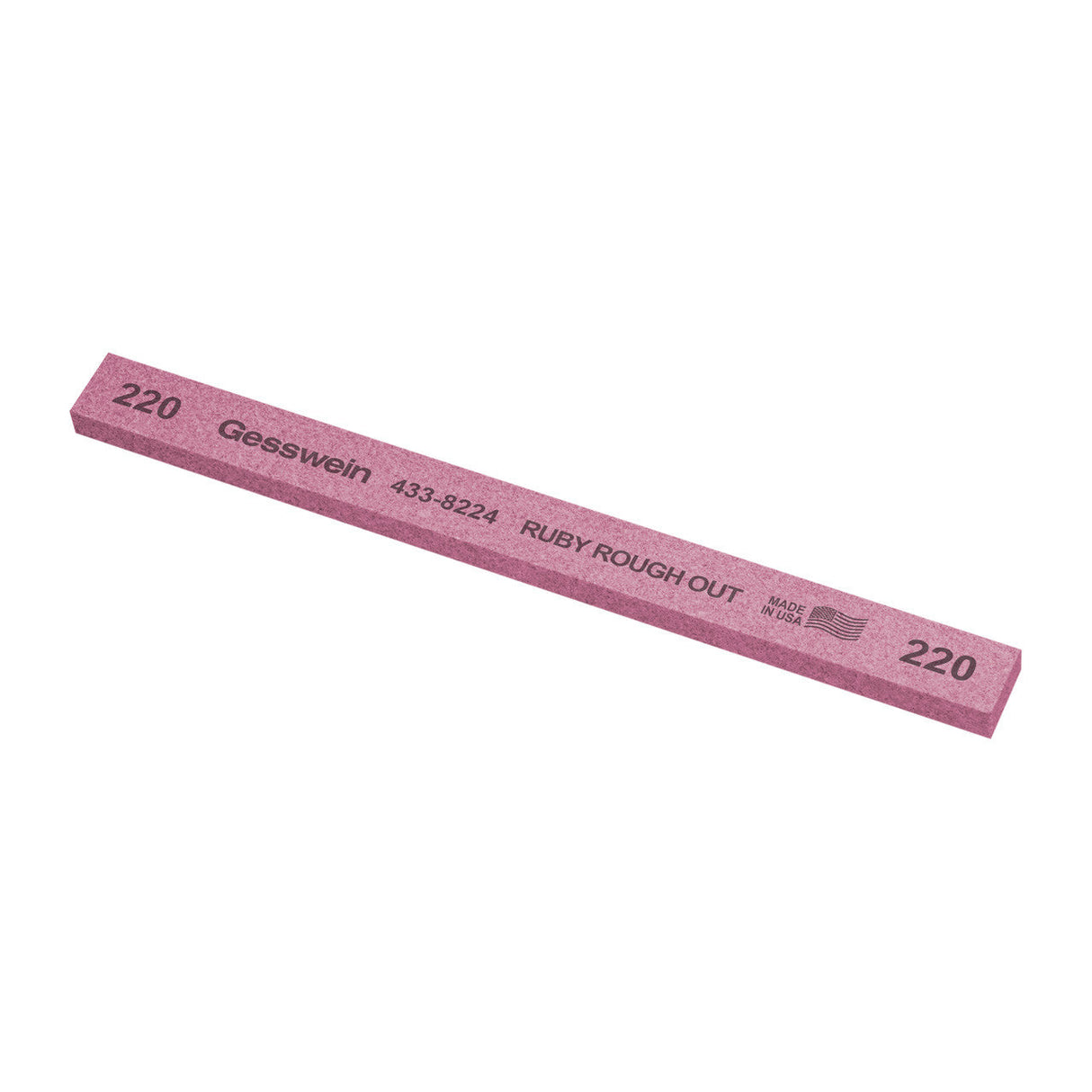 Gesswein® Ruby Rough-Out Stones 1/2" x 1/4" x 6"