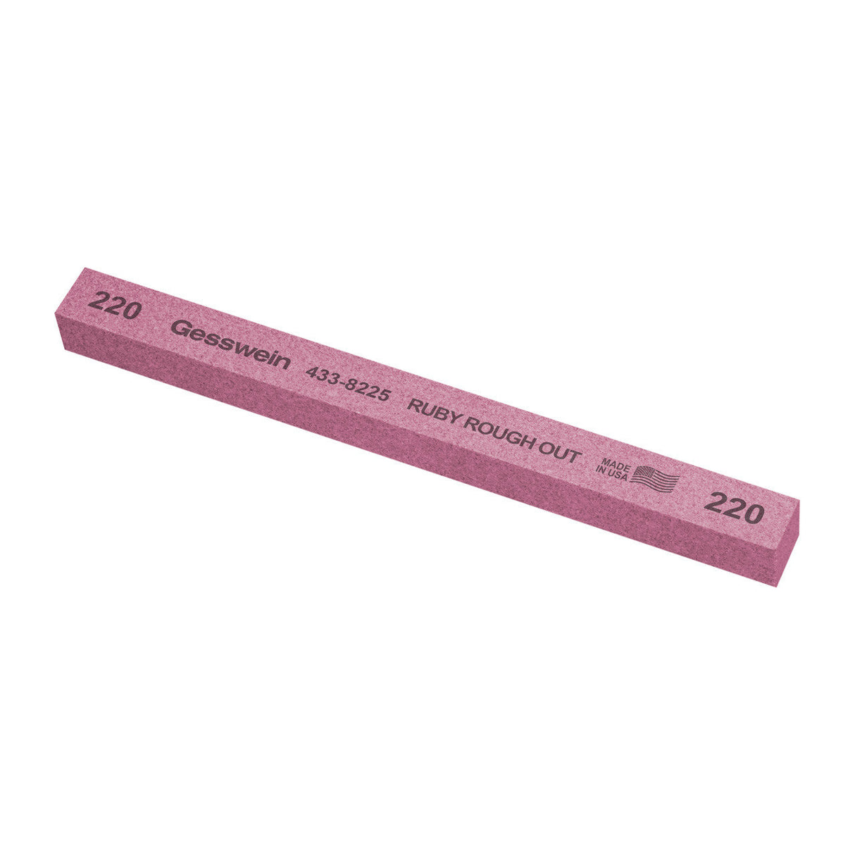 Gesswein® Ruby Rough-Out Stones 1/2" x 1/2" x 6"