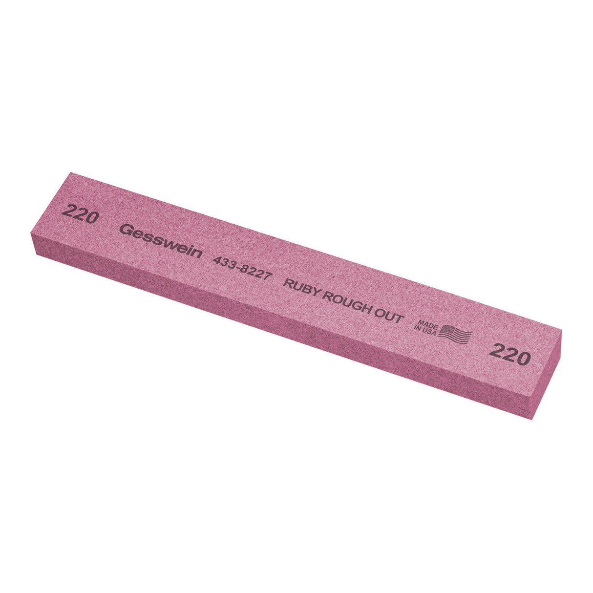 Gesswein® Ruby Rough-Out Stones 1" x 1/2" x 6" (Pkg. of 6)