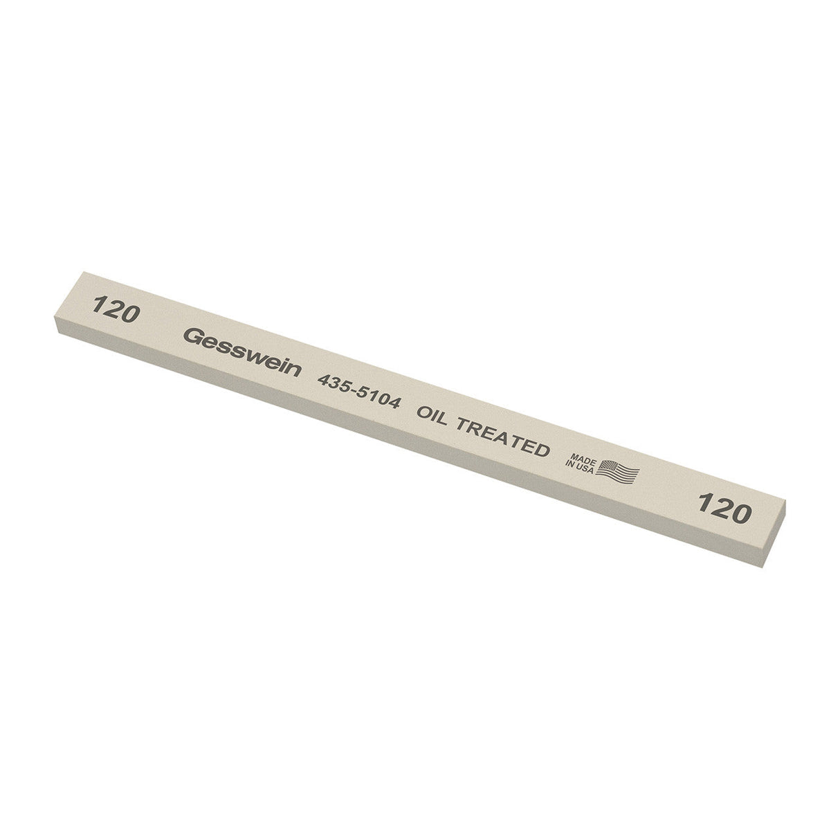 Gesswein® Oil-Treated Stones - Rectangle 1/2" x 1/4" x 6" (Pkg. of 12)