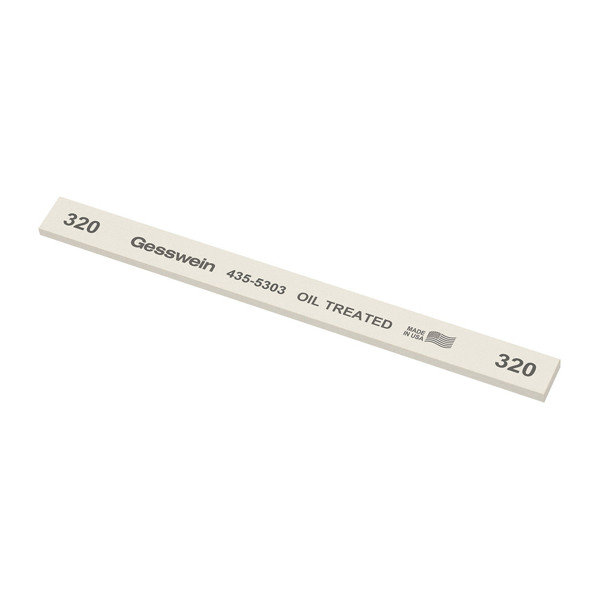 Gesswein® Oil-Treated Stones - Rectangle 1/2" x 1/8" x 6" (Pkg. of 12)